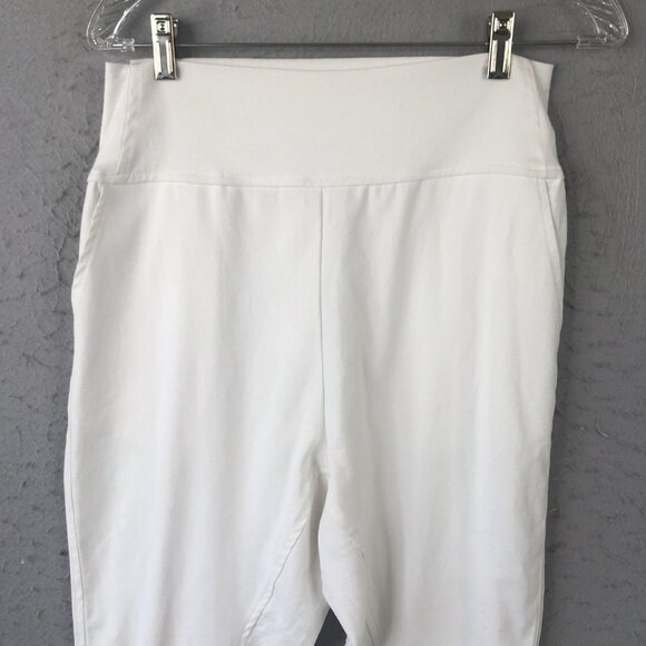 Anarkh Utopia Pants Womens Medium White Linen Jogger High Waist Made in USA - Picture 11 of 13